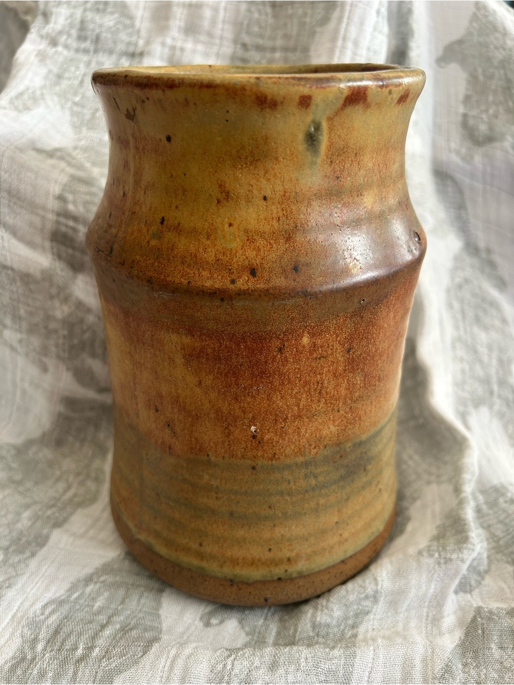 Studio Pottery Utensil Holder/Planter